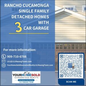 Rancho Cucamonga single-family homes with 3-car garages