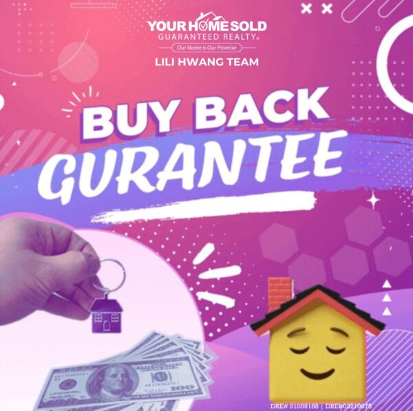 Guaranteed satisfaction: If you're not happy with your home purchase, your agent will buy it back or sell it for free