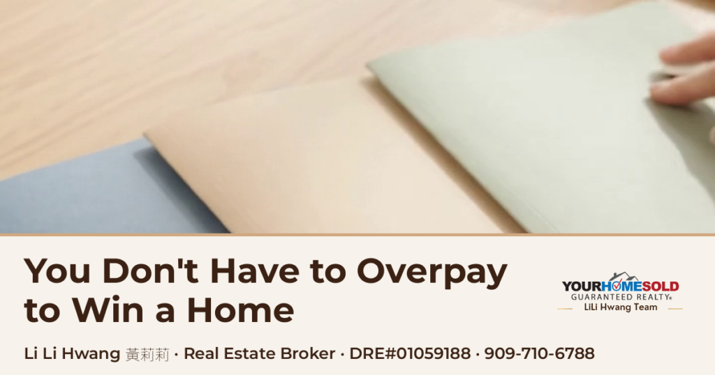 Li Li Hwang 黃莉莉, Rancho Cucamonga real estate broker — 71% of agents say a cleaner offer wins; strengthen these 3 things to win a home without overpaying. 909-710-6788 · DRE#01059188